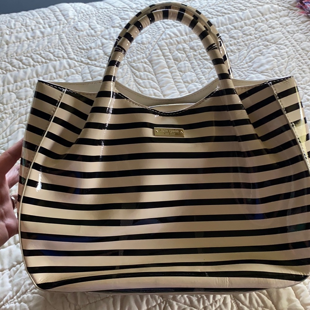 Kate spade stripe handbag